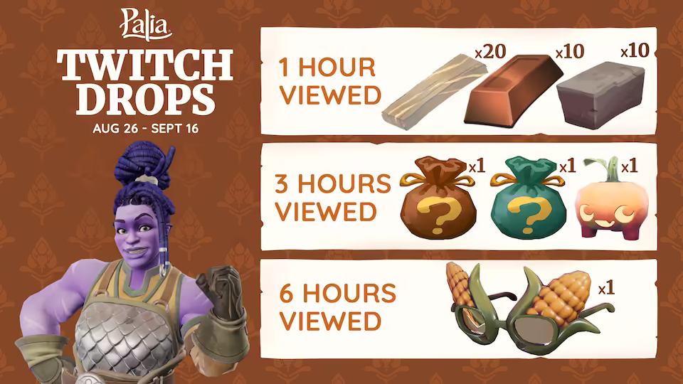 Pitch-In with Petals & Portraits Twitch Drops Rewards